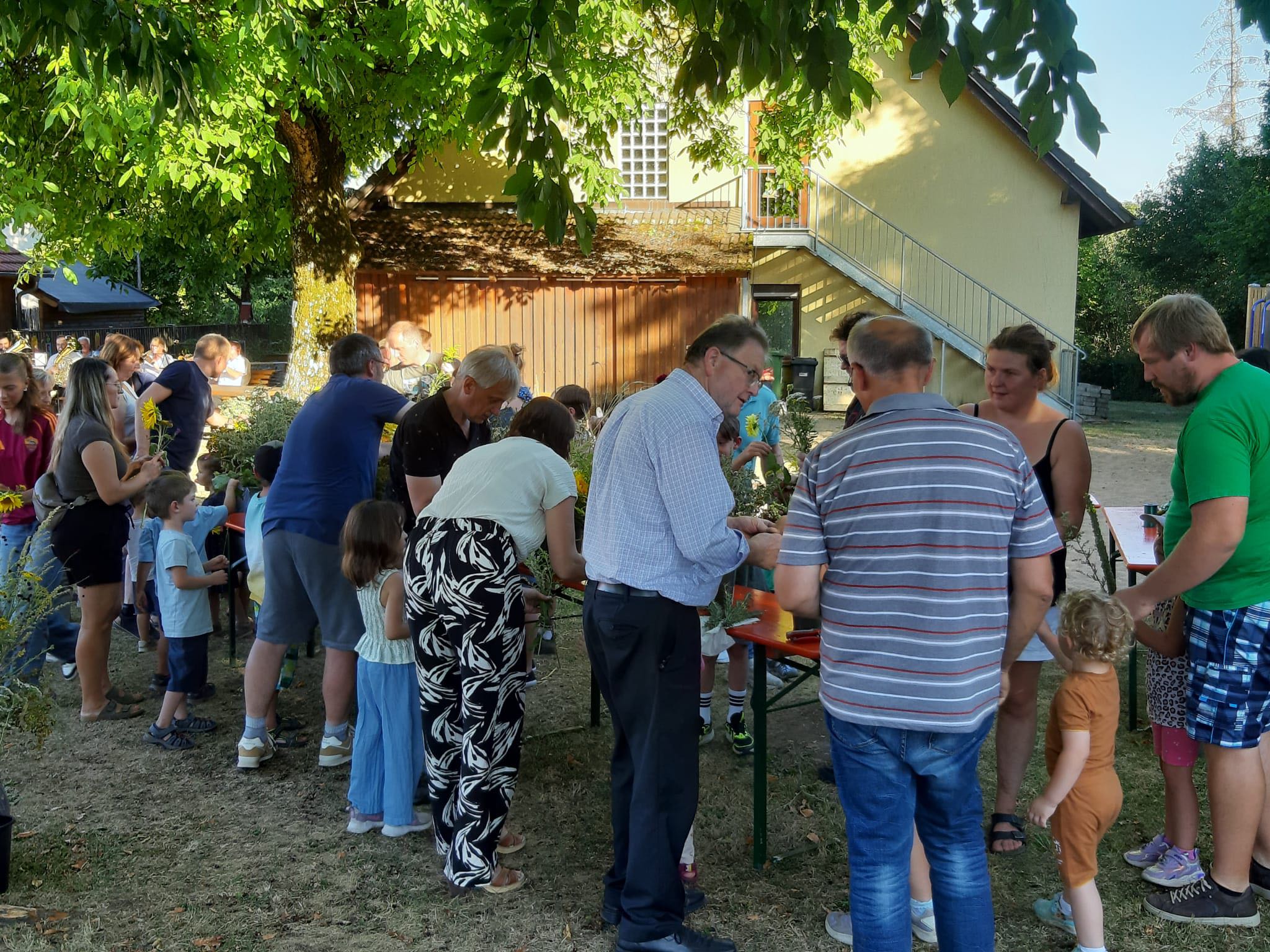 Familiengottesdienst in Arnstein, Mariä Himmelfahrt