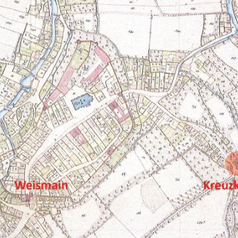 Lageplan Kreuzkapelle